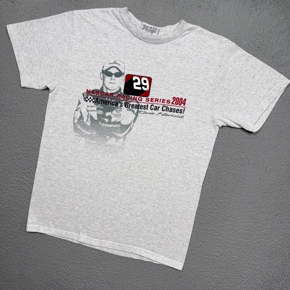 Nascar Other - Vintage 2004 NASCAR America's Greatest Car Chases Kevin Harvick T-shirt